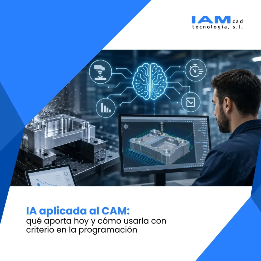 IA aplicada al CAM: qué aporta hoy y cómo usarla con criterio en la programación
